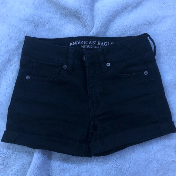 Black American eagle shorts - Picture 2 of 4